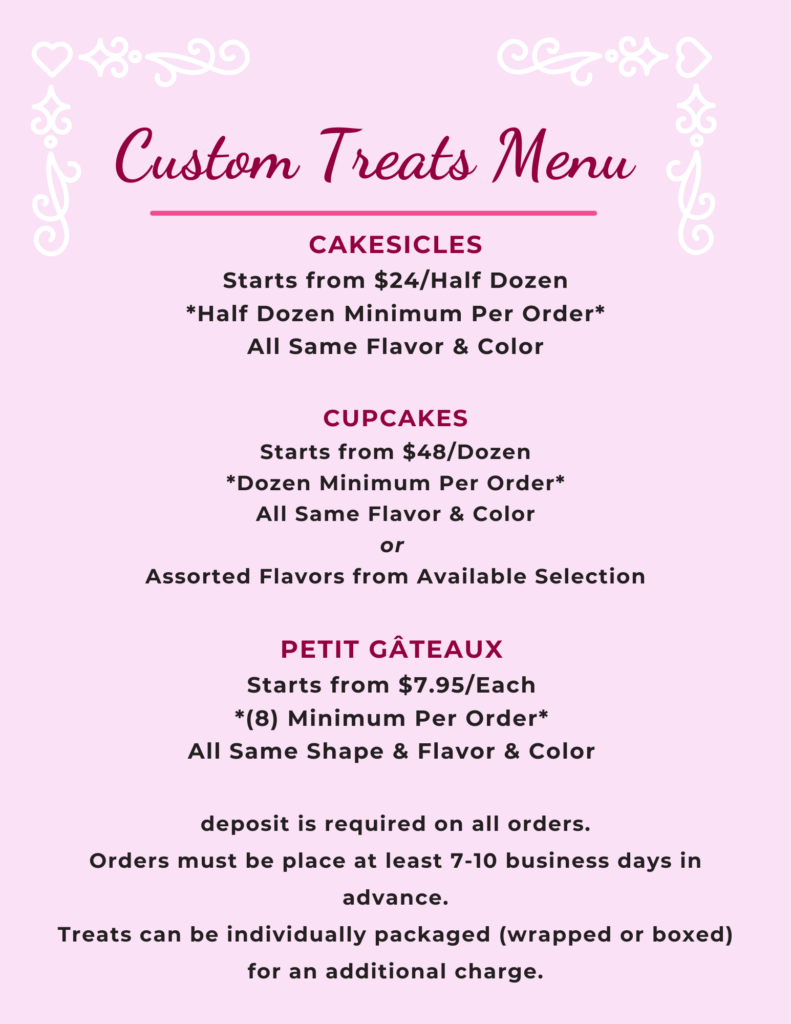 Treats, Croissants, Specials